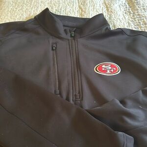 Men’s 3XLT 1/4 zip SF 49ers pullover